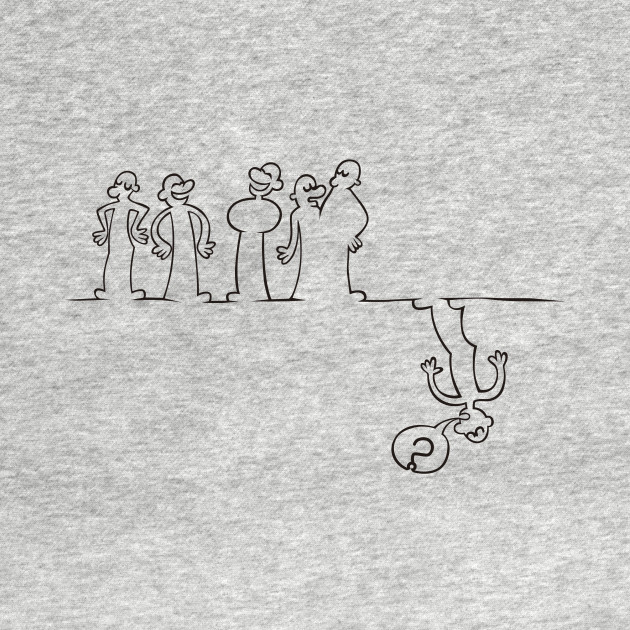 Disover Line - Cartoon - T-Shirt