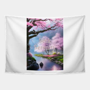 Seek Serenity Tapestry