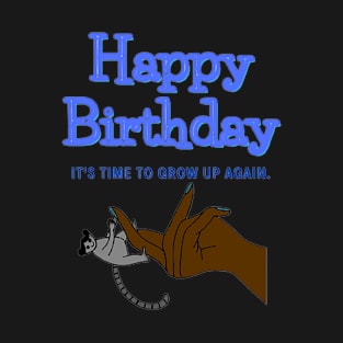 Happy Birthday Little Monkey - Grow Up again T-Shirt