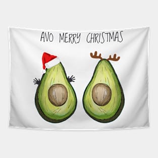 Avo Merry Christmas Funny Gift Tapestry