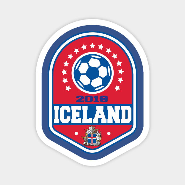 Team ICELAND WC 2018!! Magnet by OffesniveLine