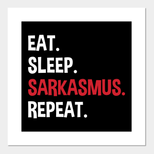 Sarkasmus Posters And Art Prints Teepublic