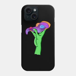 Alien and Pizza Phone Case