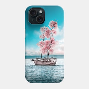 Flower boat Phone Case