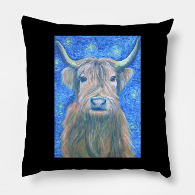 Starry Night Coo Pillow by TimeTravellers