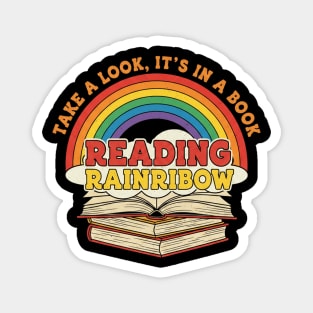 Reading-Rainbow Magnet