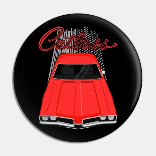 Oldsmobile Cutlass 1969 - red Pin