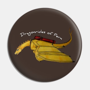 Dragonriders of Pern - Golden Fire Lizard Pin