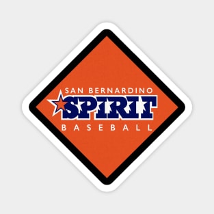 Defunct San Bernardino Spirit Baseball 1989 Magnet