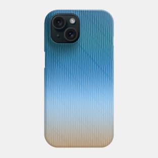 Ocean Waves Gradient Stripes Phone Case