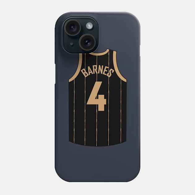 Scottie Barnes Toronto Jersey Qiangy Phone Case by qiangdade