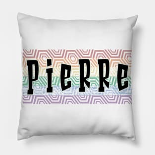 LGBTQ PATTERN AMERICA PIERRE Pillow