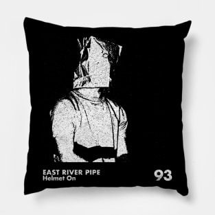 East River Pipe / Minimalist Graphic Artwork Design Pillow