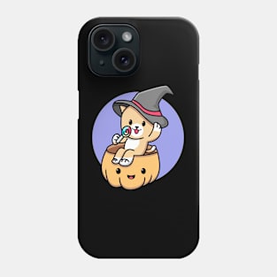 halloween cat Phone Case