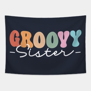 Groovy Sister retro birthday Tapestry