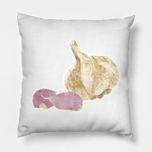 Garlic Bulb & Cloves Pillow