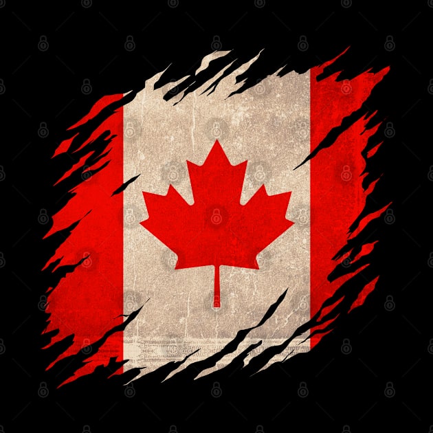 Vintage Canada Canadian Flag Pride by snnt