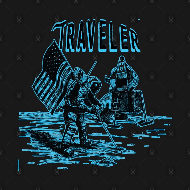 Traveler: Astronaut Moon Landing by cricky