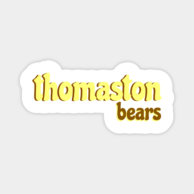 Thomaston CT Bears Magnet by mansinone3