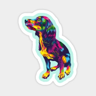 Dog pop art Magnet