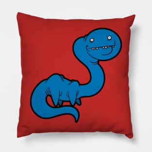 Blue dino Pillow