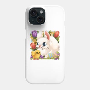 White bunny Phone Case