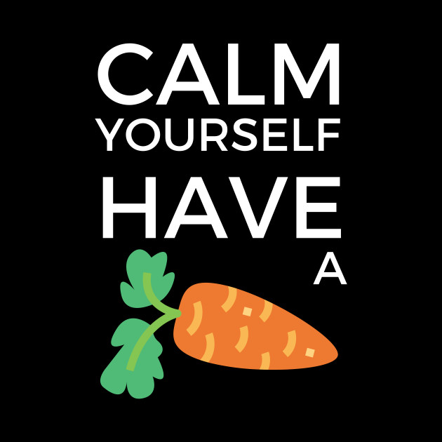 Tommyinnit Calm yourself have a carrot - Tommyinnit - Phone Case