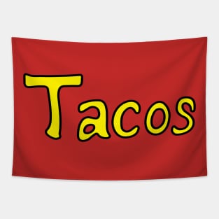 krilin tacos shirt Tapestry