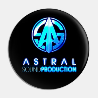 Astral Sound Logo Designer Pin