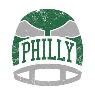 Philly Retro Helmet - White T-Shirt