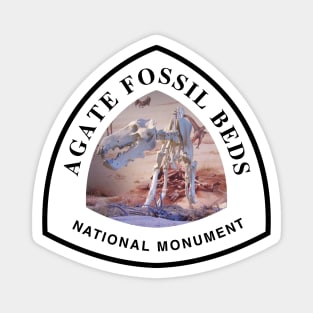Agate Fossil Beds National Monument trail marker Magnet