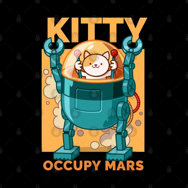 Kitty Occupy Mars by Live Together