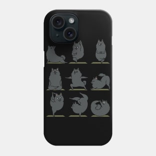 Schipperke Yoga Phone Case