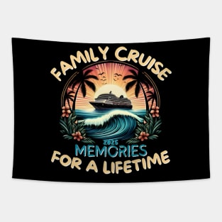 Family Cruise 2025 Family Matching Cruise Vacation Party Tapestry