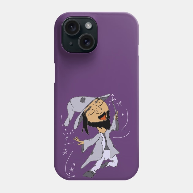 Grey Wizard Phone Case by macpeters