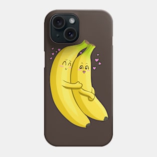 Embrace of bananas Phone Case