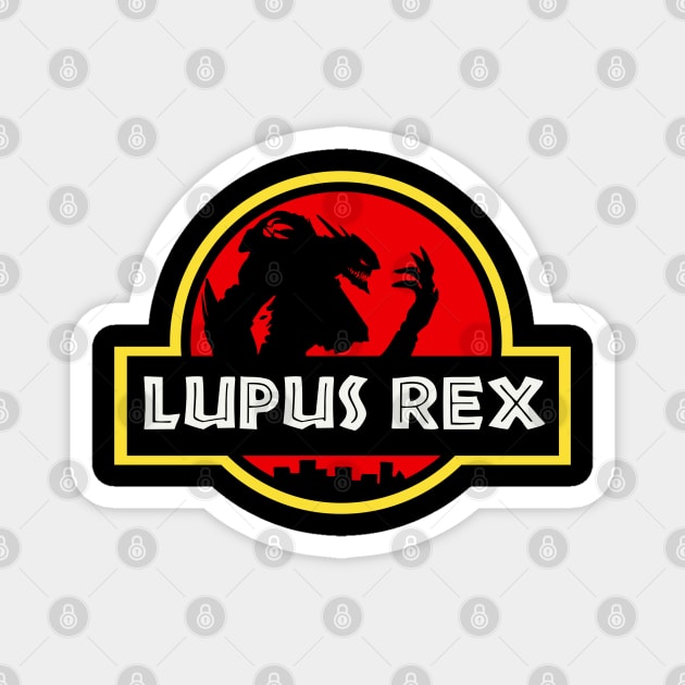 LUPUS REX Magnet by kimikodesign