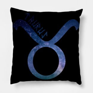 Taurus Galaxy Pillow