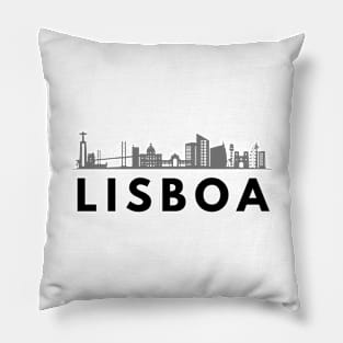 Lisboa (Lisbon City, Portugal) Pillow