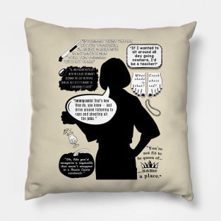 Malory Archer Quotes Pillow