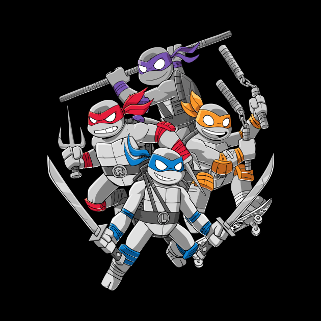 Ninja Turtles by natexopher