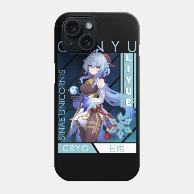 Ganyu Phone Case by Nifty Store