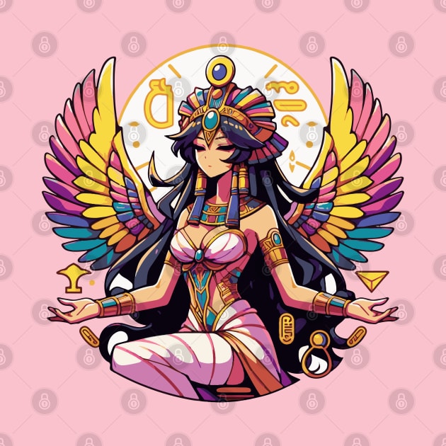 Goddess Isis Anime by VuriousArtworks