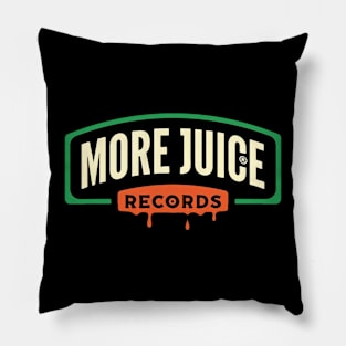 label more juice records Pillow