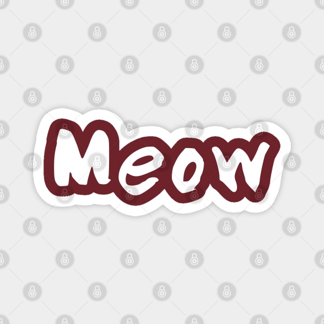 Meow Magnet by pepques