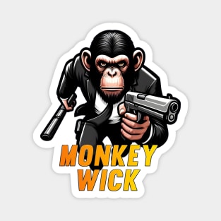 Monkey Wick Magnet