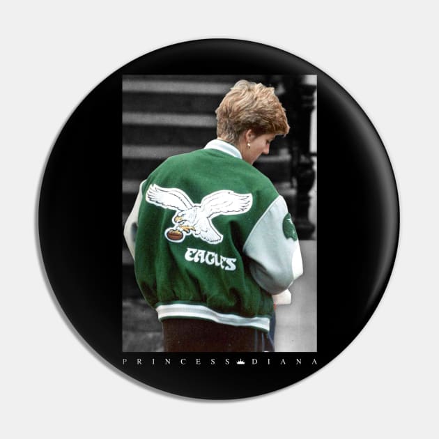 Princess Diana Philadelphia Eagles Green Jacket