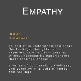 Motivational Word: Empathy T-Shirt