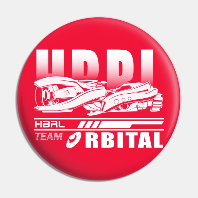 HBRL Team Orbital Pin by OppositeInk