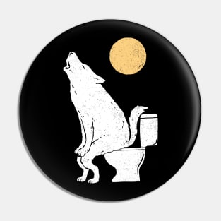 Howling At Night Pin